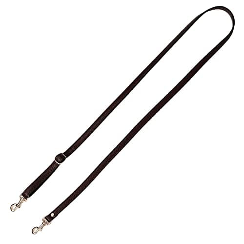 VanEnjoy Genuine Leather Crossbody Strap Replacement - 1/2" Width, 25-51" Length — Expresso