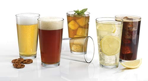 Luminarc 16-Ounce Pub Beer Glass, Set of 9 (Buy 8, Get 1 Free)