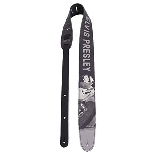 Perri's Leathers Ltd. Metallica Polyester Guitar Strap - Ride the Lightning (LPCP-257) — Grayscale