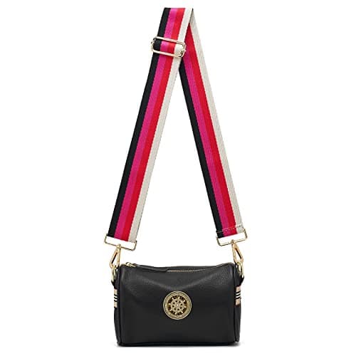 DOAPMLL Adjustable Gold Hardware Canvas Shoulder Strap for Women's Crossbody Purse
