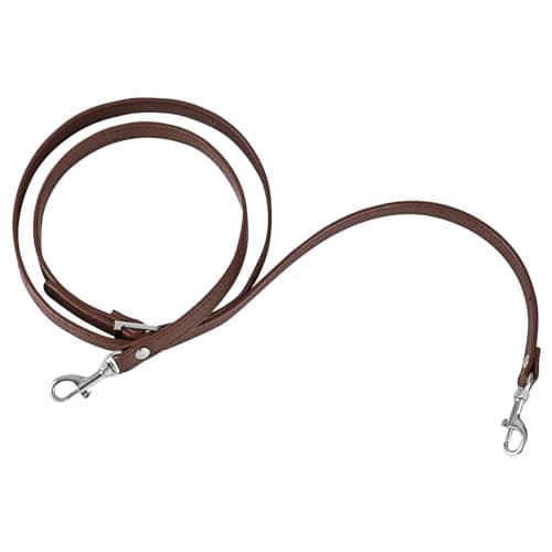 Audingull Handbag Purse Strap Replacement Adjustable Leather Crossbody — Dark Curry With Silver Buckle