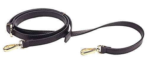 Full Grain Genuine Leather Strap for Crossbody Handbags - LIVE UP — Expresso