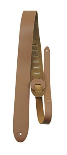 Adjustable Basic Leather Guitar Strap for Kids & Adults