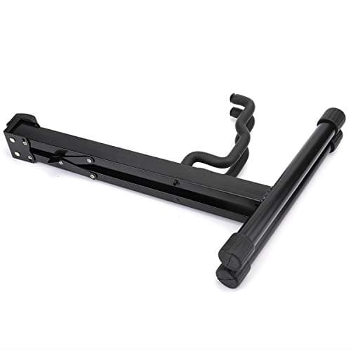 Foraineam 2 Pack Guitar Stand - Universal A-frame Folding Stand with Secure Lock