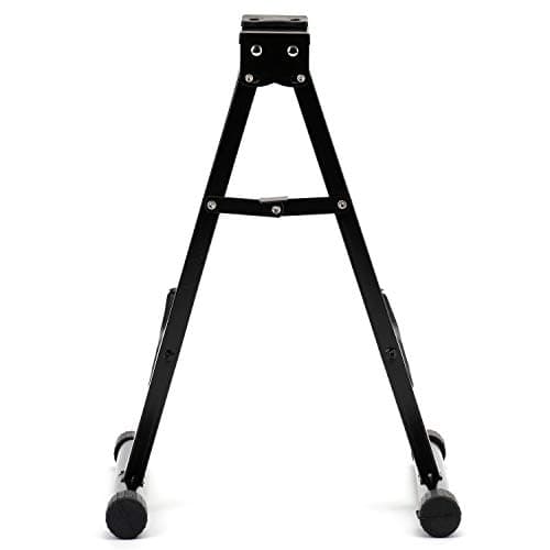 Foraineam 2 Pack Guitar Stand - Universal A-frame Folding Stand with Secure Lock
