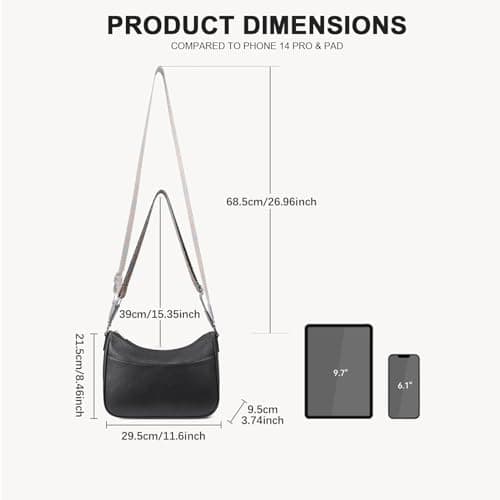 Crossbody Purses for Women Vegan Leather Handbags