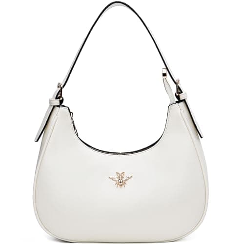 CROJUYI Small Crescent Shoulder Purse for Women