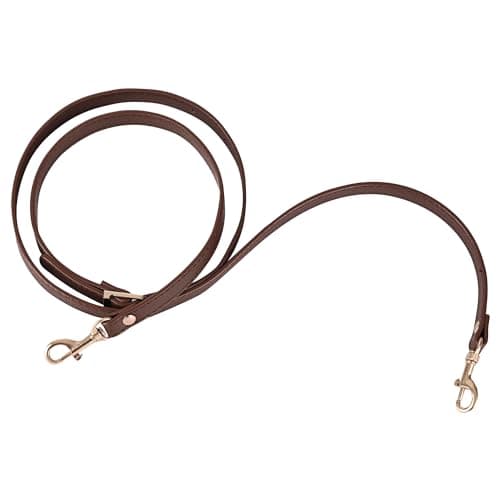 Audingull Handbag Purse Strap Replacement Adjustable Leather Crossbody — Dark Curry With Gold Buckle