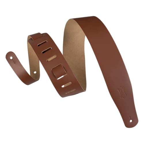 Levy's M26-BLK Acoustic Guitar Strap — Walnut