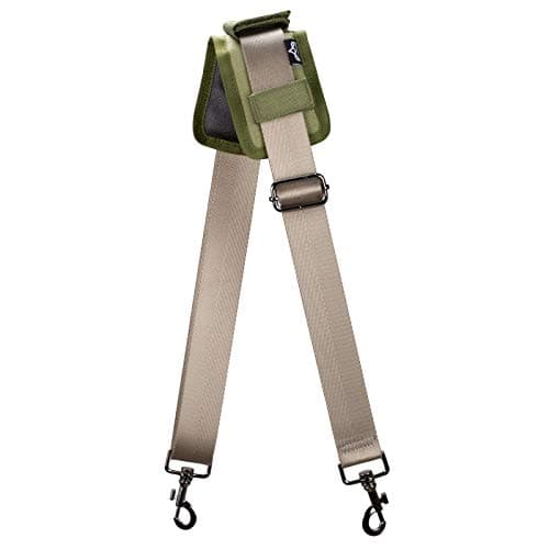 Allzedream Padded Shoulder Bag for Laptop Travel Duffle — Taupe