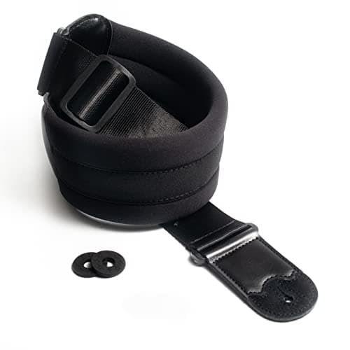 Bass, Electric & Acoustic Guitar Strap with Locks — Padded