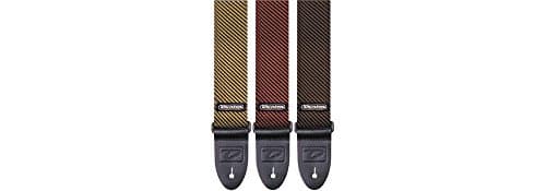 Dunlop D38 Classic Woven Guitar & Bass Straps — Classic Tweed