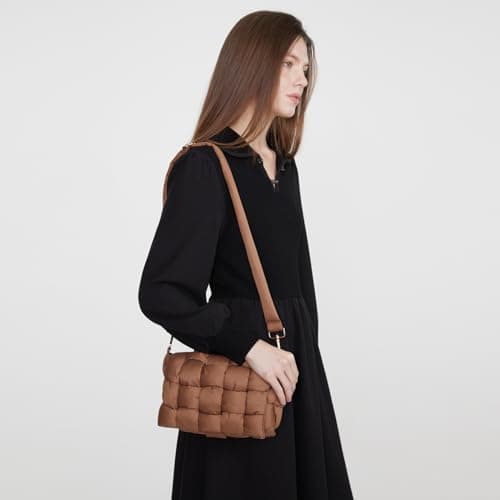 NAARIIAN Quilted Woven Puffer Hobo Bag for Women