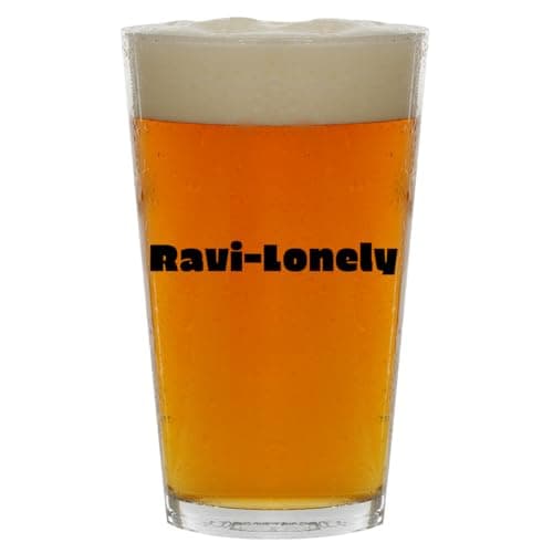 Ravi Lonley 16oz Beer Pint Glass Cup