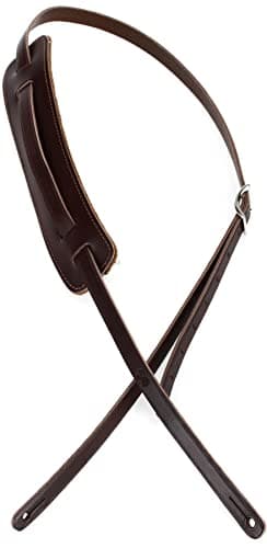 Levy's Leathers M25-DBR 50s Style Dark Brown RnR Leather Strap