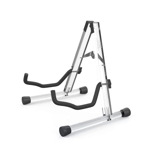 MUSO Crystal Bubble Acoustic/Electric Guitar & Bass Floor Stand — Crystal