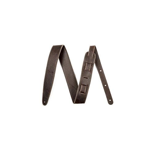 Fender Artisan Leather Guitar Strap, 2in, Black — Brown
