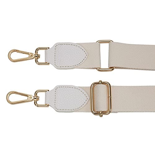 Allzedream Replacement Purse Straps for Crossbody Bags Handbag Wide Canvas Leather Adjustable