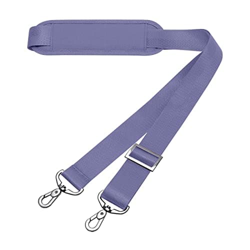MOSISO 56 Inch Shoulder Strap for Laptop Bag, Black — Lavender Gray