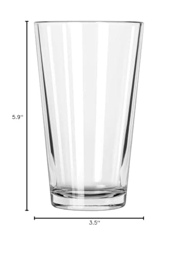 DuraTuff Rim Pint Glass for Libbey Fans (16oz)