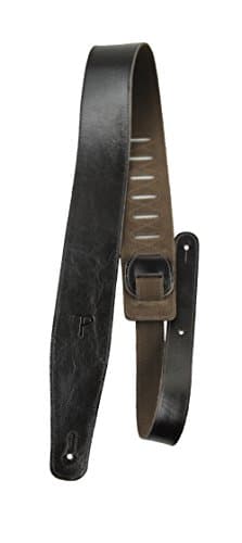 Perris Leather Guitar Strap - The Africa Collection — Black