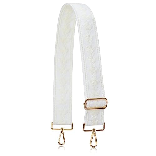 Allzedream Embroidered Lace Sequins Crossbody Handbag Strapreplacement — Lace Beige
