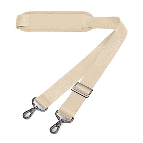 MOSISO 56 Inch Shoulder Strap for Laptop Bag, Black — Khaki