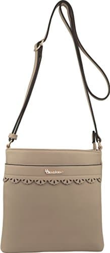 B BRENTANO Vegan Leather Medium Crossbody Purse