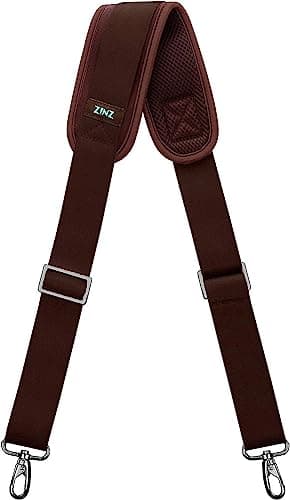 Padded Shoulder Strap Replacement for ZINZ Bag — Brown