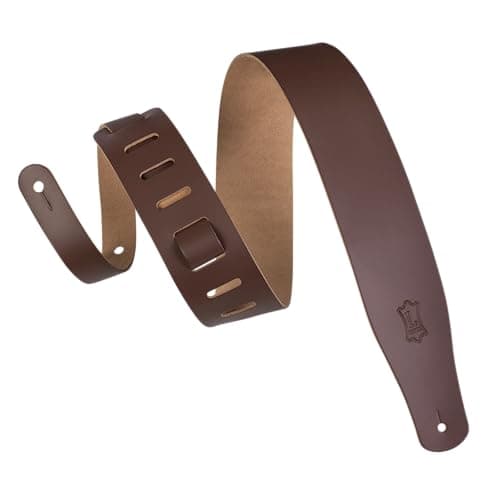 Levy's M26-BLK Acoustic Guitar Strap — Brown