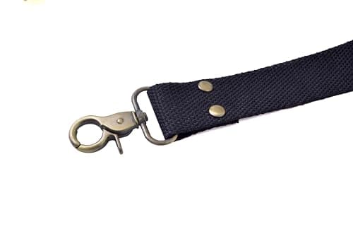 Wento 1pcs 31''-57'' Webbing Shoulder Cross Bag Strap (Black) WTD34