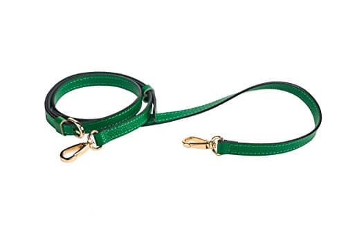 Full Grain Genuine Leather Strap for Crossbody Handbags - LIVE UP — Green