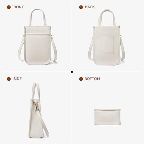 BOSTANTEN Women's Mini Crossbody Tote with Adjustable Strap