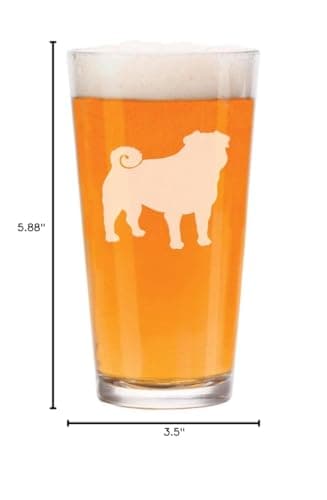 16 oz Pint Glass for Beer lovers