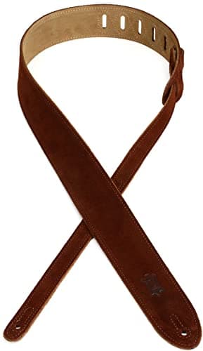 Levy's 2" Brown Suede Leather Strap