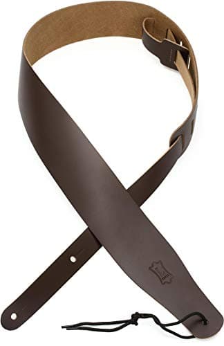 Levy's M26-BLK Acoustic Guitar Strap — Dark Brown