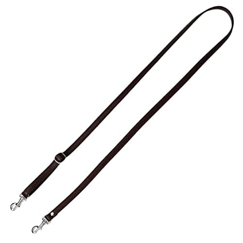 VanEnjoy Genuine Leather Crossbody Strap Replacement - 1/2" Width, 25-51" Length — Expresso - Silver Buckles