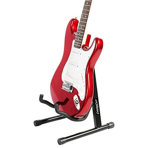 ChromaCast Mini A-Frame Guitar Stand, Blackegisabetween25-35charactersforguitarstands.