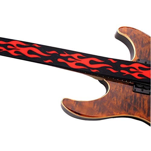 RAUYIVANY Adjustable Nylon & Polyester Guitar Strap (35-58 Inches) Flamingo Style