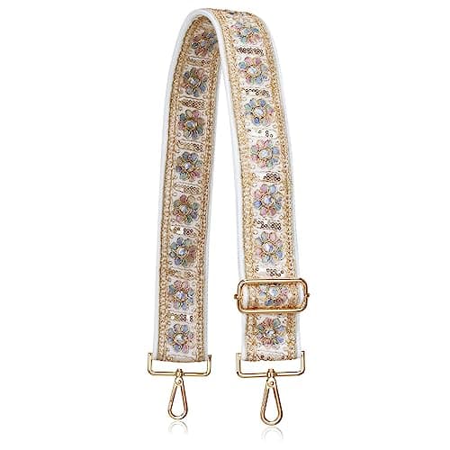 Allzedream Embroidered Lace Sequins Crossbody Handbag Strapreplacement — Sequin Flower