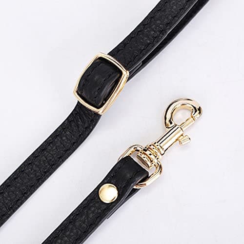 VanEnjoy Genuine Leather Crossbody Strap Replacement - 1/2" Width, 25-51" Length