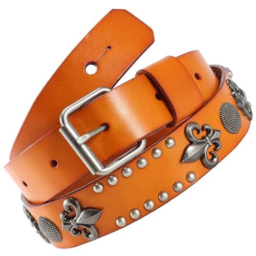 Nefelibata Royal Iris Natural Vegetable Tanned Cowhide Guitar Strap