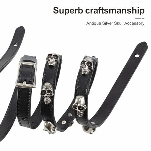 Handmade Vegetable Tanned Cowhide Guitar Strap for Electric and Bass Guitars