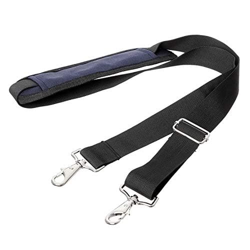 JAKAGO 61" Universal Padded Duffel Bag Shoulder Strap with Non-Slip Pad Adjusted Easily — Blue