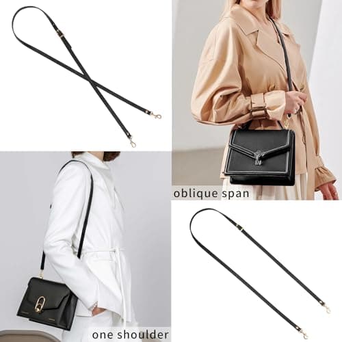 Audingull Handbag Purse Strap Replacement Adjustable Leather Crossbody