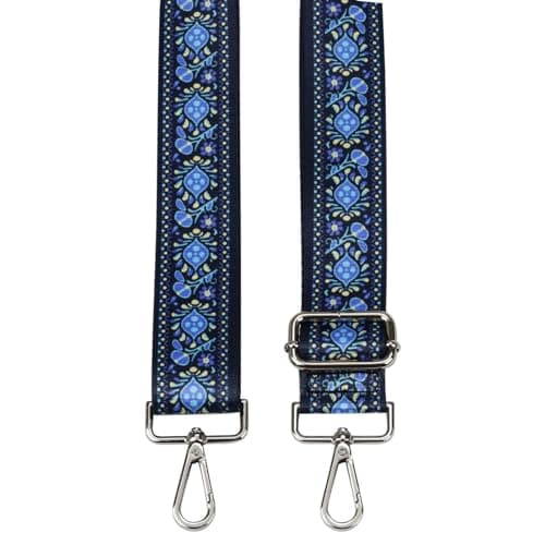 ZANQANO Adjustable Crossbody Strap for Purse and Guitar Multicolor Handbag Straps
