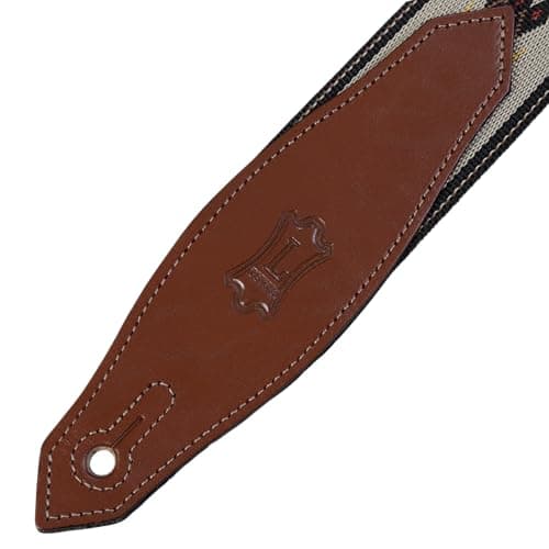 Levy's Leathers Tribal Rhythms Tan Arrow Guitar Strap (MSSN80-TAN)