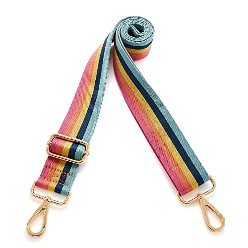 Adjustable Crossbody Purse Strap for Kolti Handbags — Gold Buckle-39