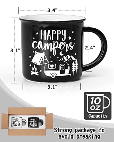 Couples Camping Mug Set for Christmas.