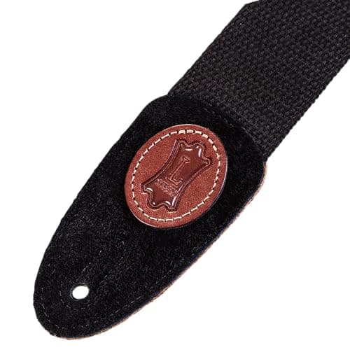 Levy's Leathers Signature Series Black Cotton Guitar Strap